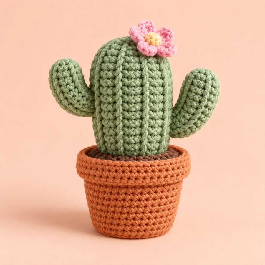 AI-generated crochet design sample
