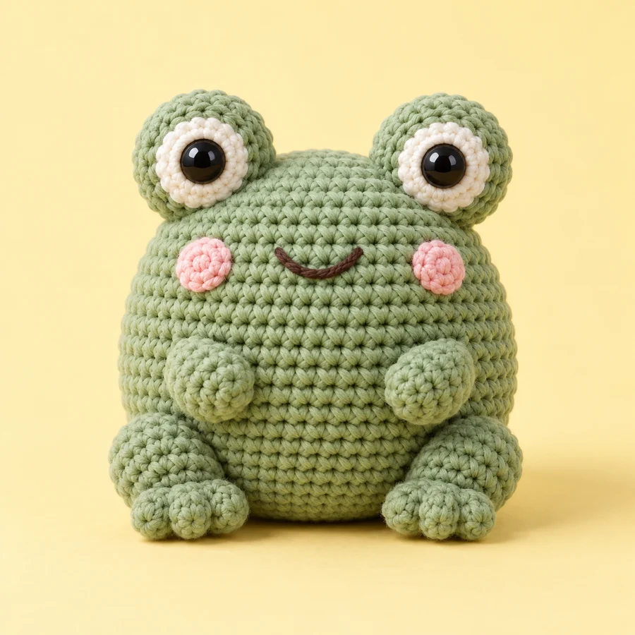 AI-generated crochet design sample