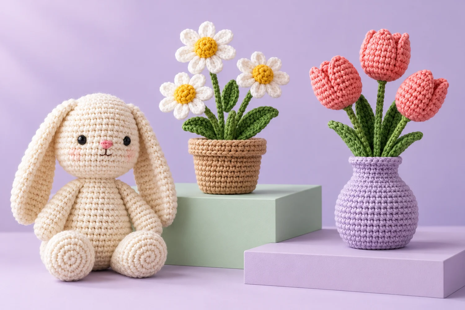 AI-generated crochet design sample
