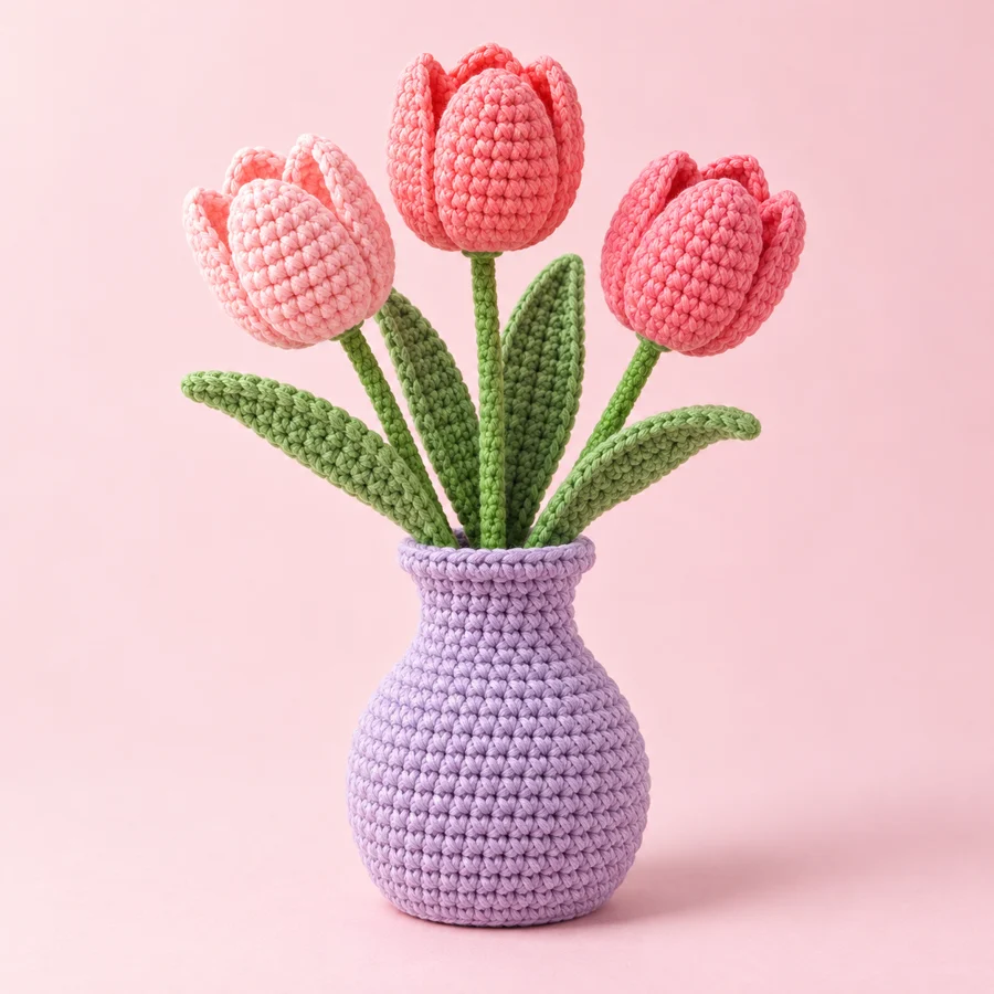 AI-generated crochet design sample