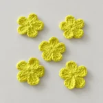 Crochet Flower Appliques - photo 1