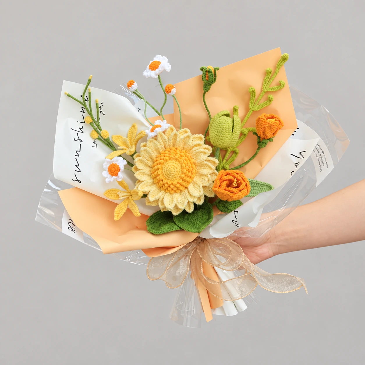 Handmade Mixed Crochet Celebration Bouquet - photo 1
