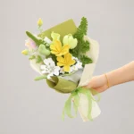 Mixed Crochet Hand-Tied Bouquet - photo 1