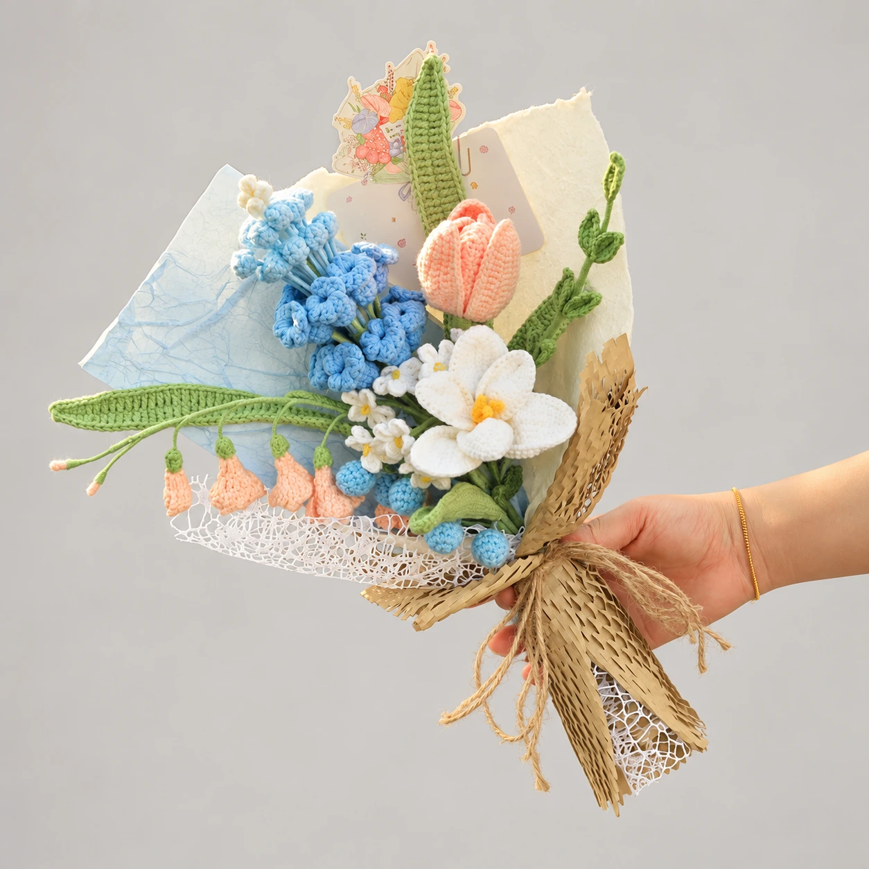 Handmade Crochet Birthday Bouquet - photo 1