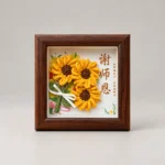 Teacher Gift Crochet Display Frame - photo 1