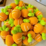 Crochet Carrot and Pumpkin Charms - photo 2