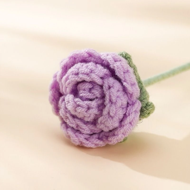 Multi-Head Bubble Rose Crochet Stem - photo 1