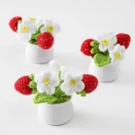 Crochet Strawberry Potted Plant - photo 2