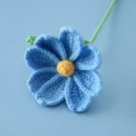 Large Cosmos Crochet Flower Stem - photo 1