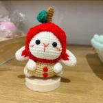 Fruit Bunny Crochet Keyring - photo 1