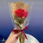 Handmade Crochet Rose Stem - photo 1
