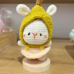 Fruit Bunny Crochet Keyring - photo 2