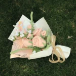 Mixed Goblet Rose Crochet Bouquet - photo 2
