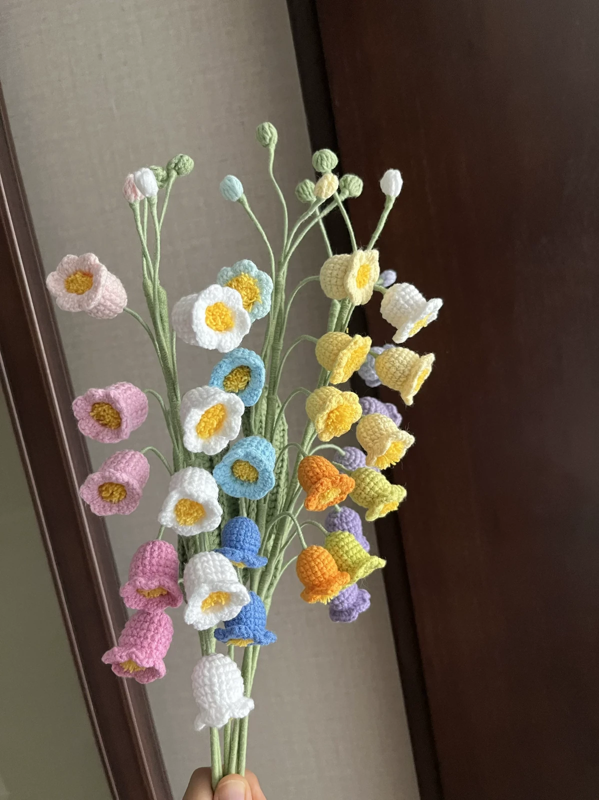 Crochet Bell Flower Bouquet - photo 1