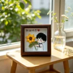 Teacher Gift Crochet Display Frame - photo 3