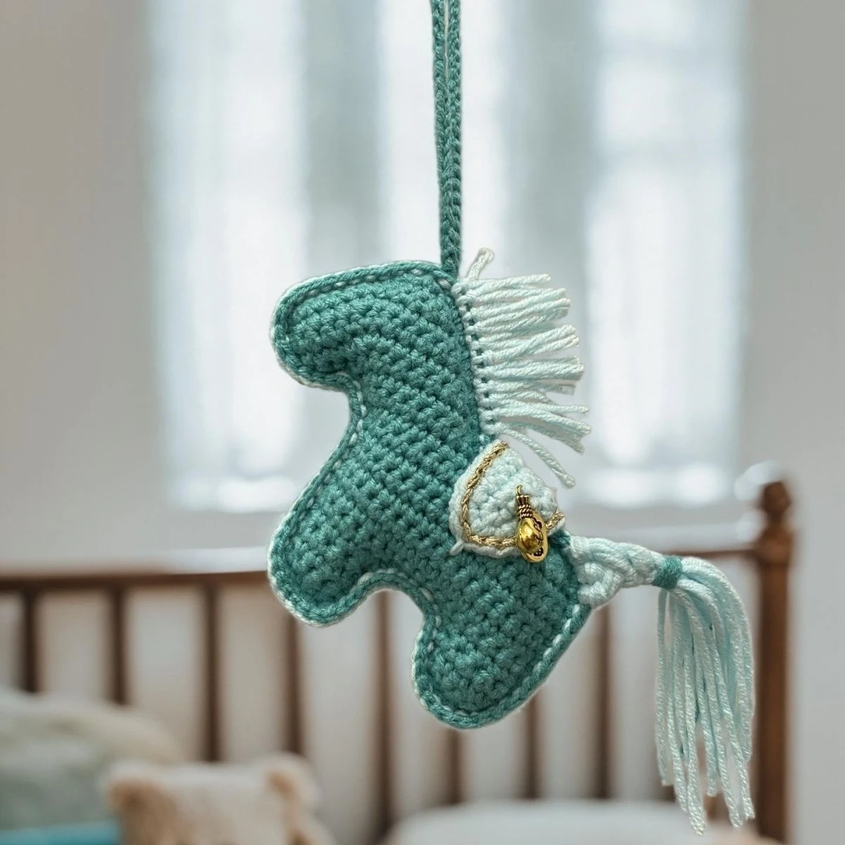 Crochet Horse Bag and Car Charm - photo 1