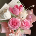 Handmade Crochet Tulip Bouquet - photo 4