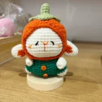 Fruit Bunny Crochet Keyring - photo 4
