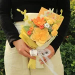 Crochet Garden Rose Bouquet - photo 3