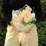 Pastel Crochet Tulip Bouquet - photo 3