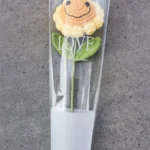 Smiling Crochet Sunflower - photo 3