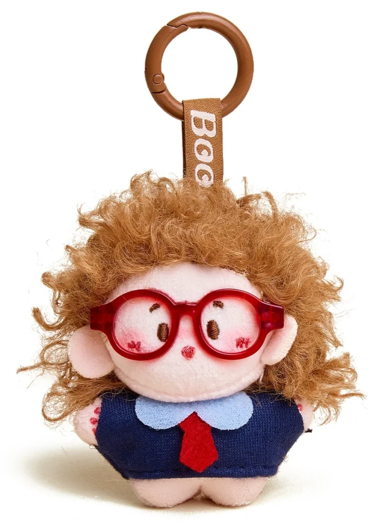 Glasses Fuzzball Bag Charm - photo 1