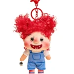 Freckled Curly Hair Doll Charm - photo 1