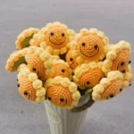 Smiling Crochet Sunflower - photo 4