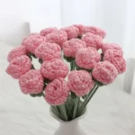 Multi-Head Bubble Rose Crochet Stem - photo 3