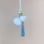 Rainbow Gourd Crochet Hanging Charm - photo 3