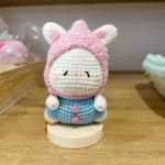 Fruit Bunny Crochet Keyring - photo 5