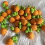 Crochet Carrot and Pumpkin Charms - photo 3