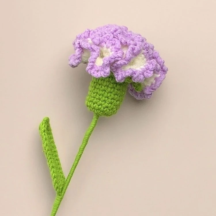 Crochet Carnation Bouquet - photo 1