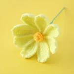 Large Cosmos Crochet Flower Stem - photo 4