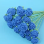 Multi-Head Bubble Rose Crochet Stem - photo 4