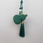 Rainbow Gourd Crochet Hanging Charm - photo 4