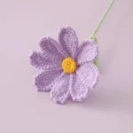 Large Cosmos Crochet Flower Stem - photo 5