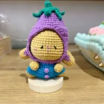 Fruit Bunny Crochet Keyring - photo 7