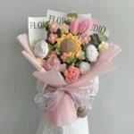 Large Mixed Crochet Flower Bouquet - photo 5