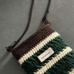 Striped Crochet Phone Bag - photo 5