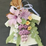 Lavender Lily and Delphinium Crochet Bouquet - photo 5