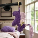 Crochet Horse Bag and Car Charm - photo 6