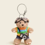 Striped Bear Bag Charm - photo 2
