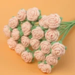 Multi-Head Bubble Rose Crochet Stem - photo 5