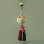 Crochet Persimmon Hanging Charm - photo 4