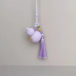 Rainbow Gourd Crochet Hanging Charm - photo 7