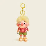 Freckled Curly Hair Doll Charm - photo 4
