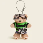 Striped Bear Bag Charm - photo 3