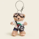 Striped Bear Bag Charm - photo 4