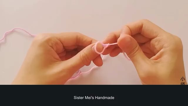 Joining a new yarn — tutorial video frame
